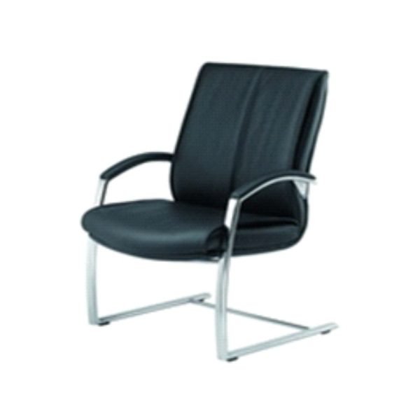 Executive Office Leather Visitors Chair - Image 2