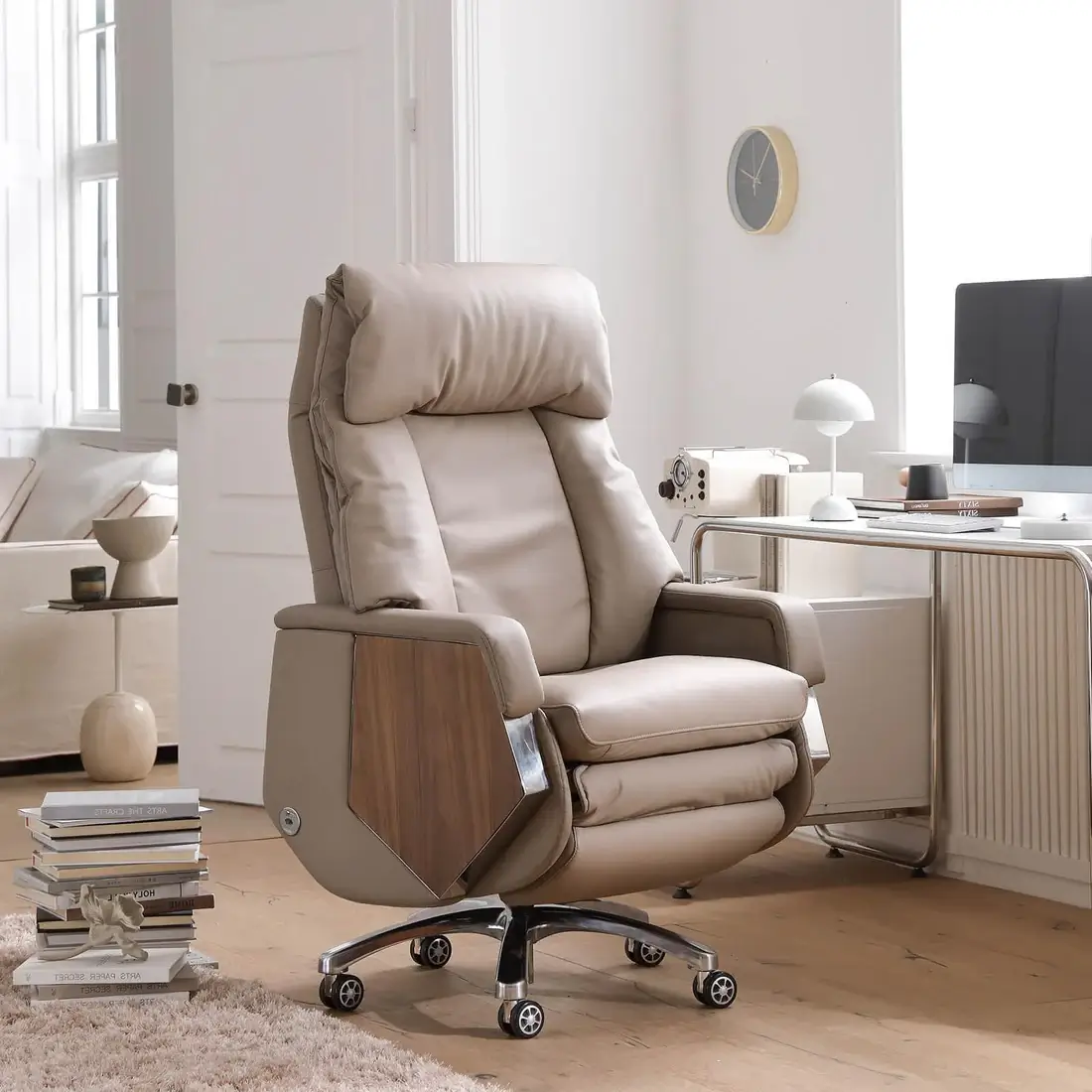 Emir Electronic Reclining Executive Office Chair - Image 2