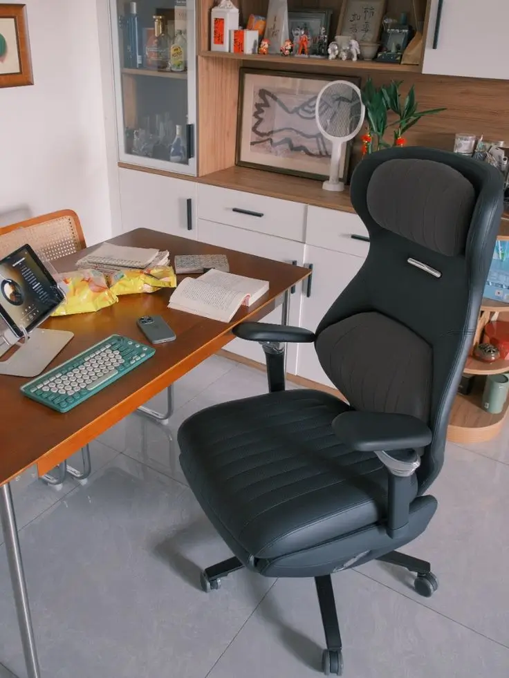 Emir Premium Ergonomic Office Chair with Foot Rest - Image 4